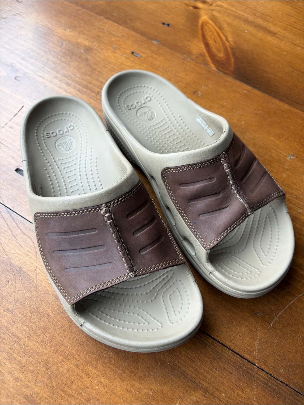 CROCS Mens Yukon Mesa Slides Sz 8